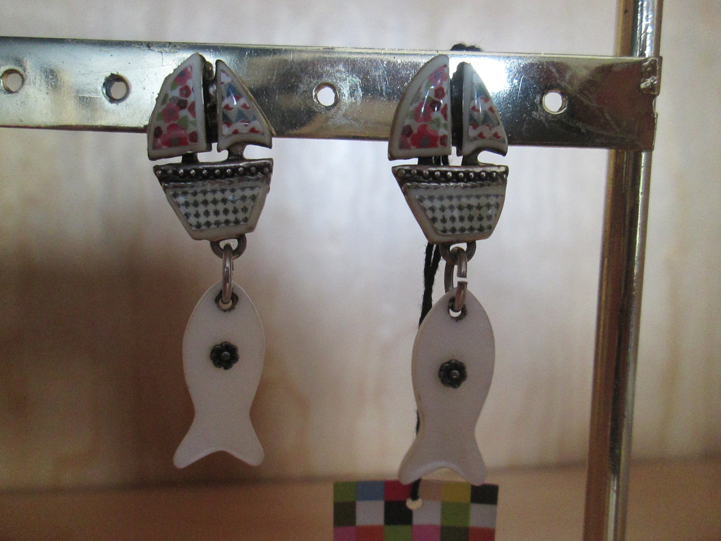 Boucles d’Oreilles TARATATA modèle « bateau »
