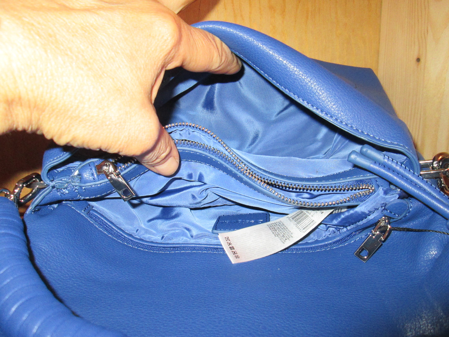 Sac DESIGUAL modèle half venecia fantasy bleu 16V11125