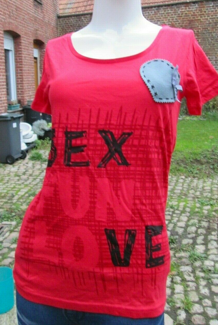 Tee shirt modèle  rouge 39V11220