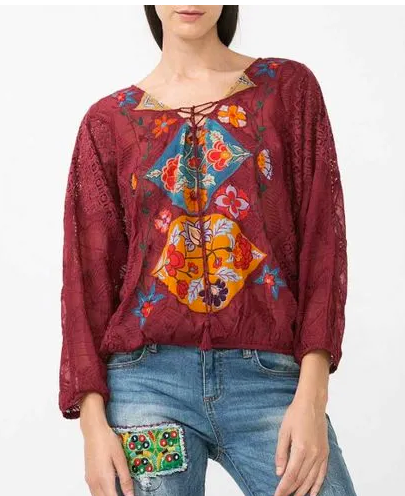 Blouse DESIGUAL modèle GRANATE JLB171219