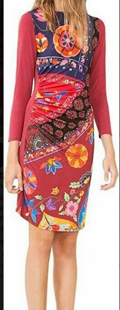 ROBE DESIGUAL modèle MACARENA JLB171219