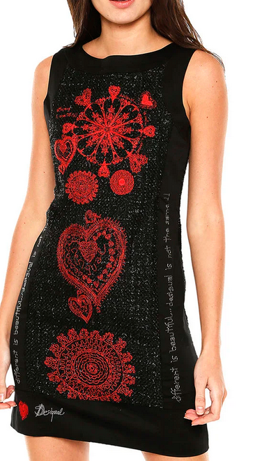 Robe DESIGUAL modèle SCARLETT  JLB171219