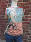 Tee shirt desigual modèle Matsue 11V13422